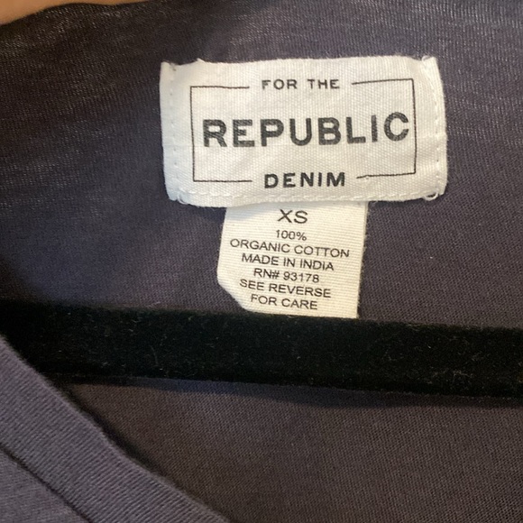 For the Republic cotton t-shirt - Picture 3 of 3